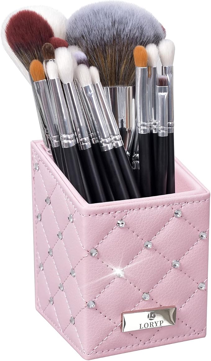 Portacepillos de Maquillaje LORYP Crystal Brushes Cup.