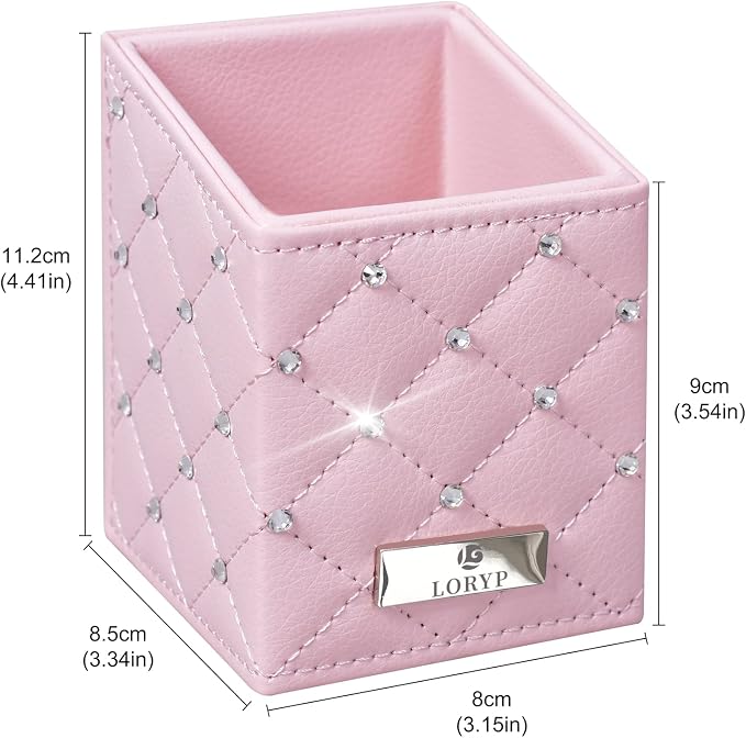 Portacepillos de Maquillaje LORYP Crystal Brushes Cup.